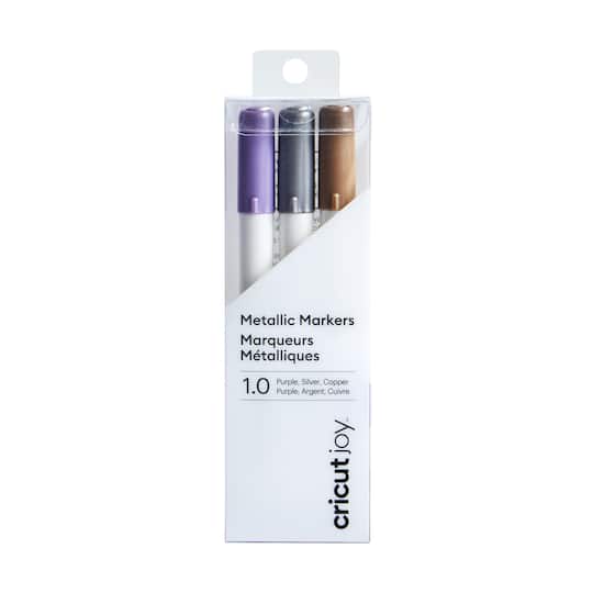 Cricut Joy™ Metallic Medium Point Markers, 3ct.